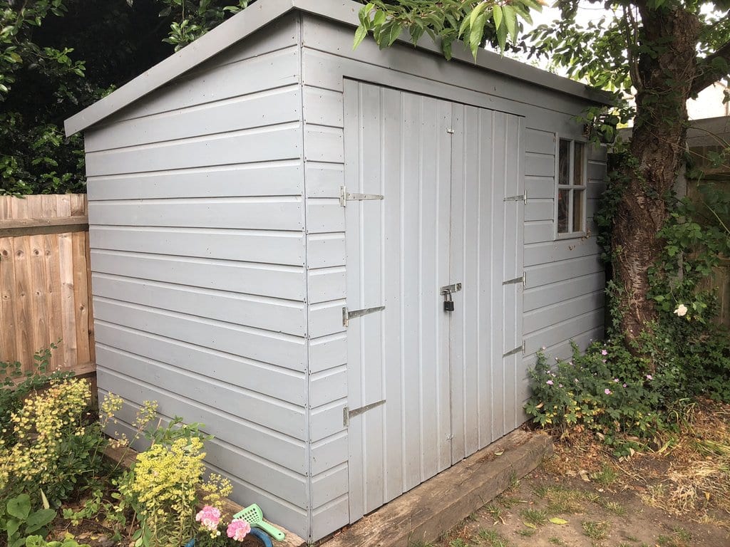 A photo of my shed - up close